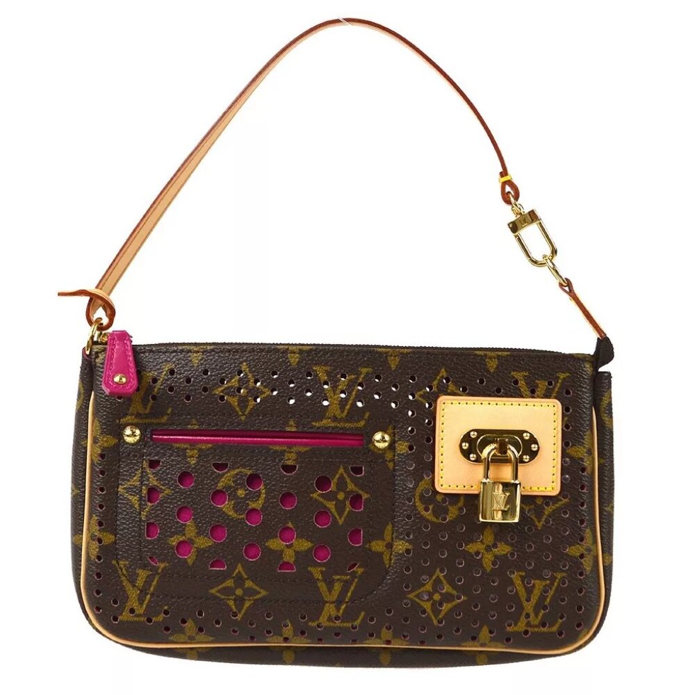 Louis Vuitton Pochette Accessoires Handbag Monogram Perfo